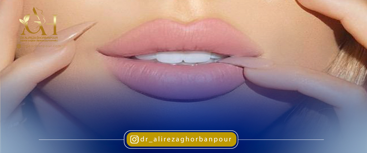 چگونگی تزریق فیلر لب